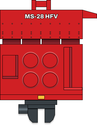 Аренда вибропогружателя Muller MS 28 HFV во Владивостоке
