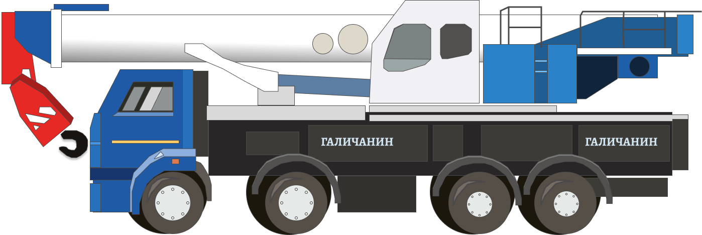 Аренда автокрана Галичанин КС-65713-1 во Владивостоке